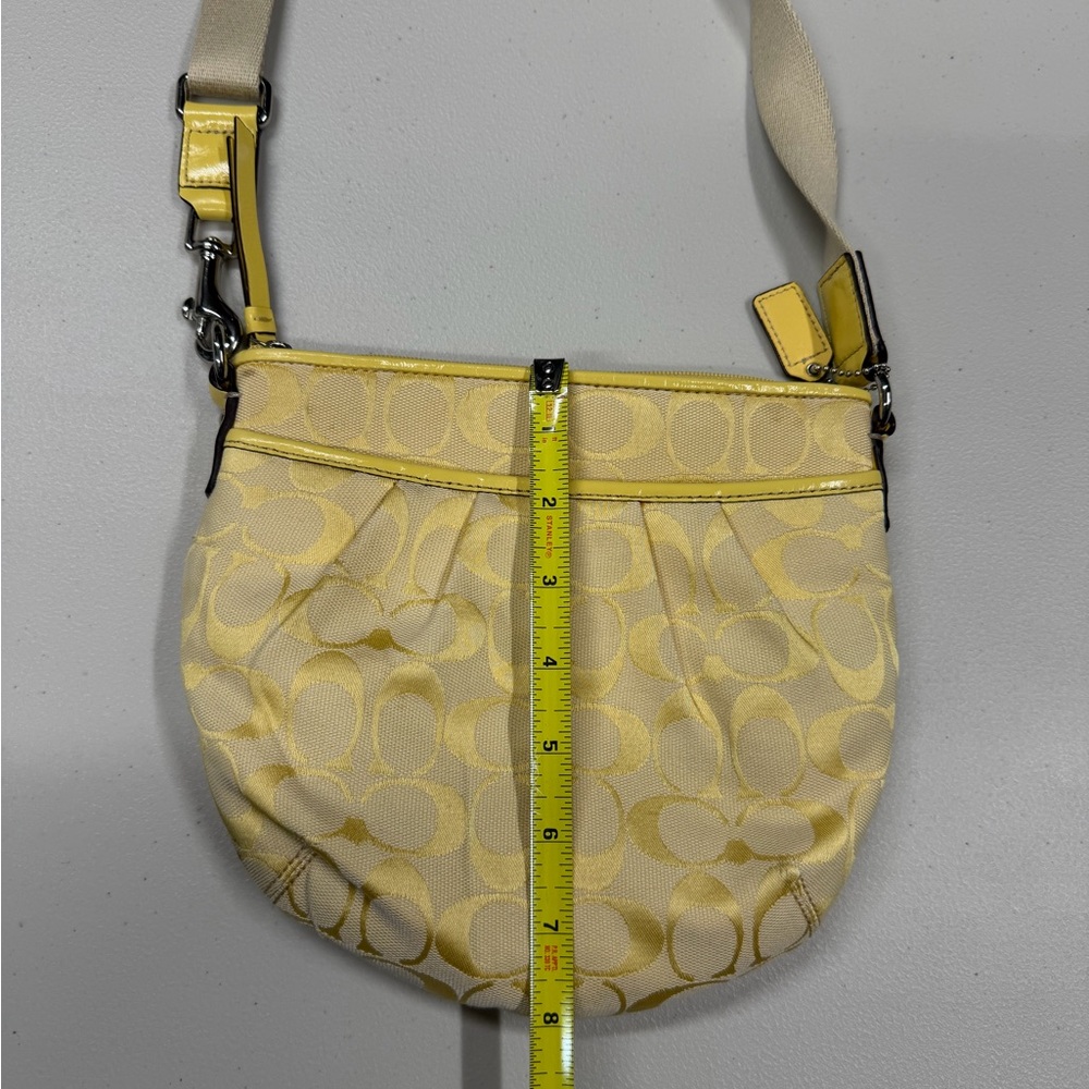 Coach Yellow Crossbody Bag - Picture 10 of 12